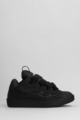 Curb Sneakers In Leather - Lanvin - Modalova