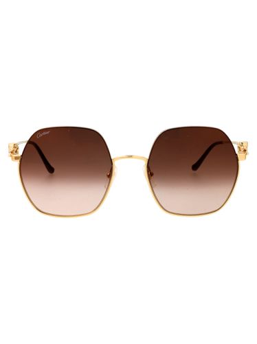 Cartier Eyewear Ct0267s Sunglasses - Cartier Eyewear - Modalova