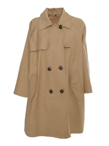 Fay Double-breasted Trench Coat - Fay - Modalova