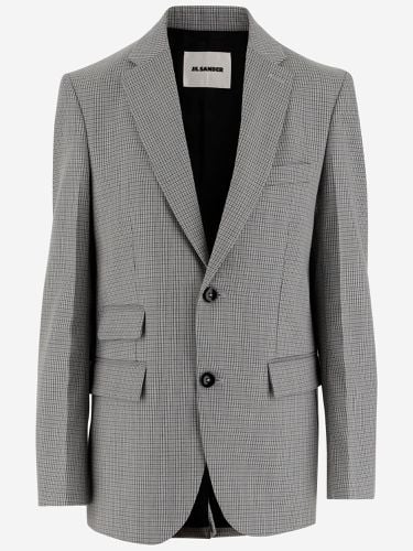 Single-breasted Wool Jacket - Jil Sander - Modalova