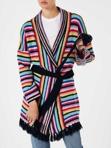 Crochet Coat With Belt - MC2 Saint Barth - Modalova