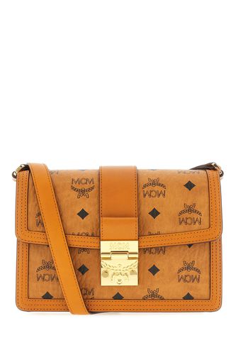 Printed Leather Small Tracy Crossbody Bag - MCM - Modalova