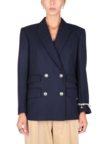 Double-breasted Jacket - Alexander McQueen - Modalova