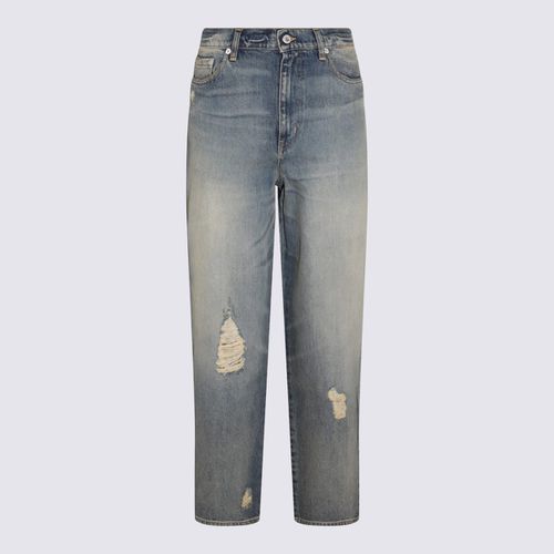 Kenzo Blue Denim Cotton Jeans - Kenzo - Modalova