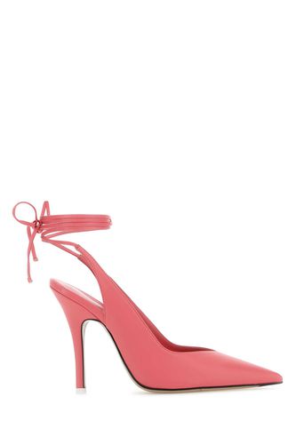 The Attico Pink Leather Venus Pumps - The Attico - Modalova