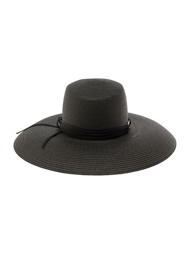 Wide Hat In Straw Woman - Alberta Ferretti - Modalova