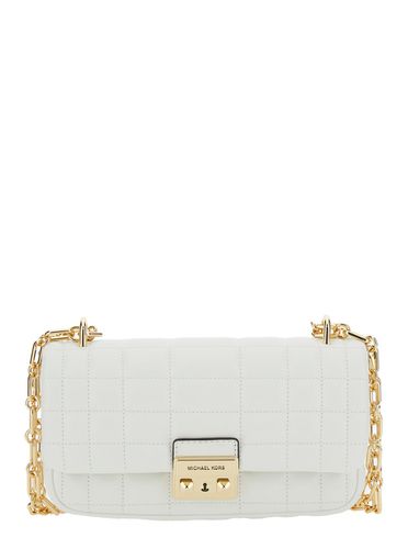 Tribeca Quilted Crossbody Bag With Chain-link Shoulder Strap And Logo Plaque On The Front In Leather Woman - MICHAEL Michael Kors - Modalova