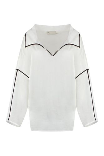 Tory Burch Linen Blouse - Tory Burch - Modalova