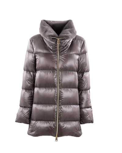 Herno Coats Anthracite - Herno - Modalova