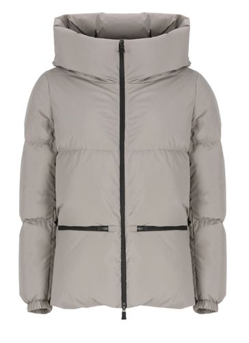 Padded And Quilted Down Jacket - Herno - Modalova