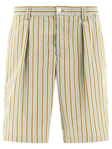 Marni Striped Bermuda Shorts - Marni - Modalova