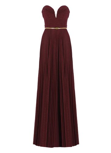 Lurex Red Carpet Dress - Elisabetta Franchi - Modalova