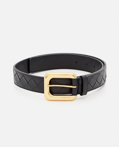 Cm Intreccio Leather Belt - Bottega Veneta - Modalova