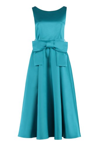 Parosh Midi Dress With Belt - Parosh - Modalova