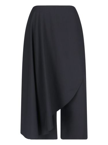 Alaia Asymmetrical Wool Pant Skirt - Alaia - Modalova