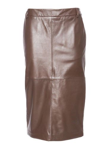 Leather Pencil Skirt - Weekend Max Mara - Modalova