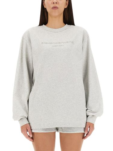 Alexander Wang Sweatshirt With Logo - Alexander Wang - Modalova