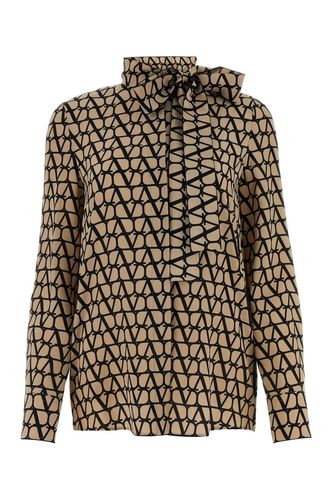 Pussy-bow Long-sleeved Shirt - Valentino - Modalova