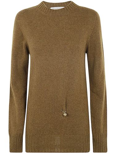 Camel Virgin Wool And Cashmere Blend Sweater - Philosophy di Lorenzo Serafini - Modalova