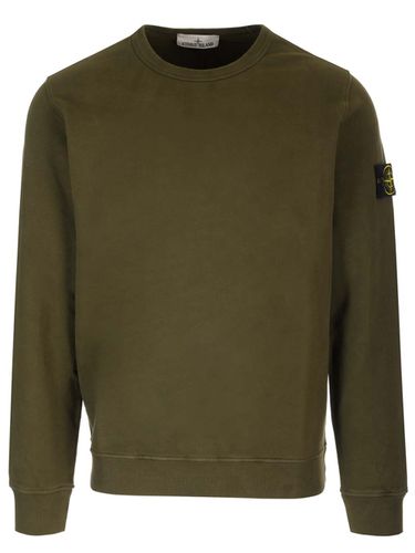 Green Sweatshirt Fleece - Stone Island - Modalova