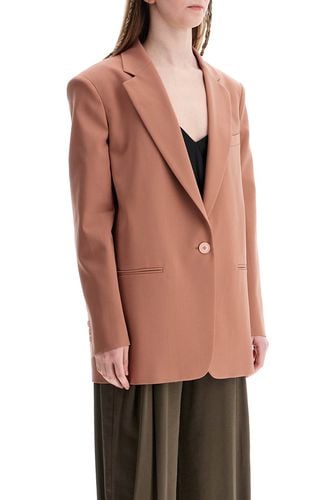 Elegant Dark Pink Synthetic Blazer - The Andamane - Modalova