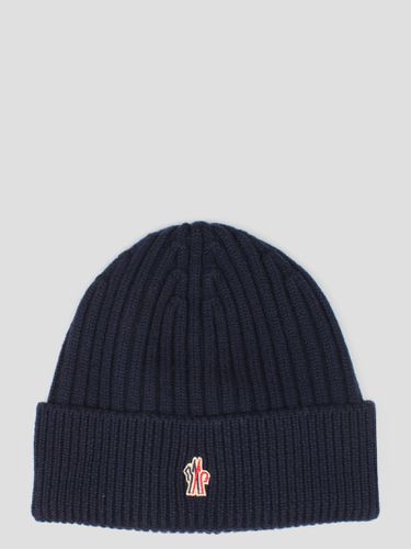 Logo Embroidery Beanie - Moncler Grenoble - Modalova