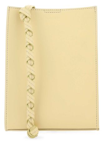 Pastel Yellow Leather Small Tangle Shoulder Bag - Jil Sander - Modalova