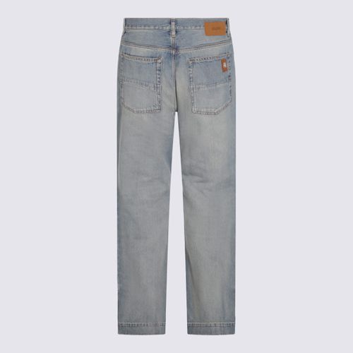 AMIRI Blue Cotton Jeans - AMIRI - Modalova