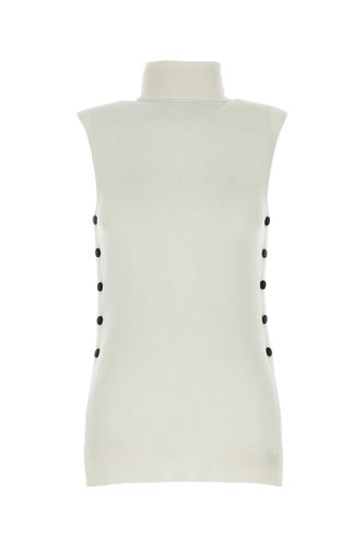 Giorgio Armani Ivory Wool Top - Giorgio Armani - Modalova