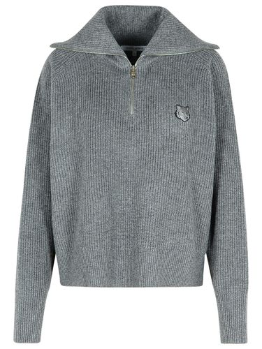 Wool Blend Sweater - Maison Kitsuné - Modalova