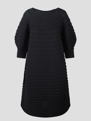 Ribbed Midi Dress - Pleats Please Issey Miyake - Modalova