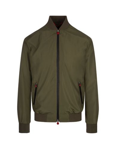 Nylon Lightweight Bomber Jacket - Kiton - Modalova