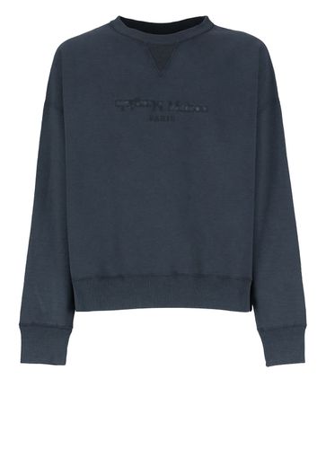 Crew-neck Sweatshirt With Reverse Logo - Maison Margiela - Modalova