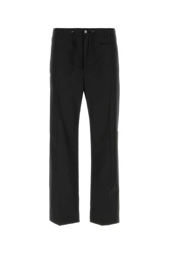 Alexander McQueen Black Cotton Pant - Alexander McQueen - Modalova