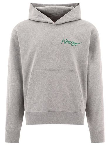 Graphic Printed Long Sleeved Hoodie - Kenzo - Modalova