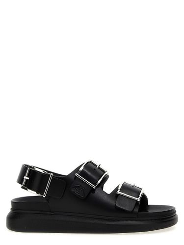 Buckle Leather Sandals - Alexander McQueen - Modalova