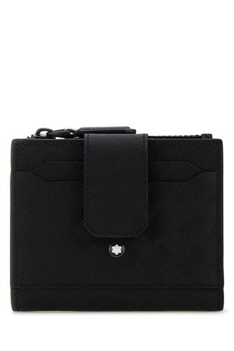 Montblanc Black Leather Wallet - Montblanc - Modalova