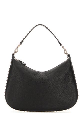 Black Leather Handbag - Valentino Garavani - Modalova