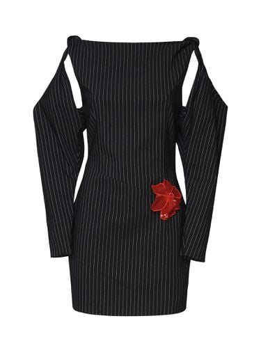 Geometric Dress With Cut Out On The Sleeves - Rotate by Birger Christensen - Modalova