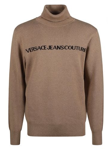 Logo Jacquard Sweatshirt - Versace Jeans Couture - Modalova