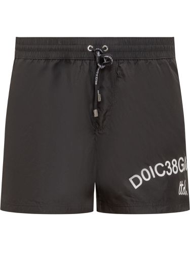 Stile Beach Boxer Shorts - Dolce & Gabbana - Modalova