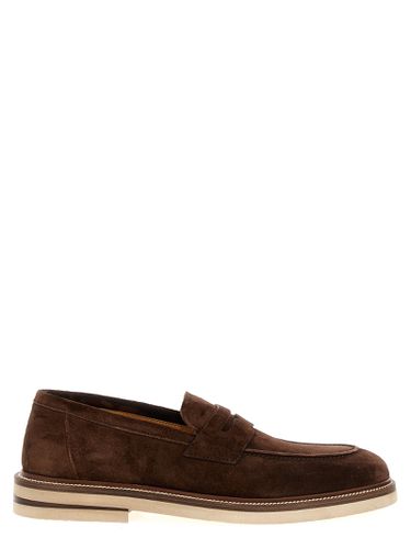 Brunello Cucinelli Suede Loafers - Brunello Cucinelli - Modalova