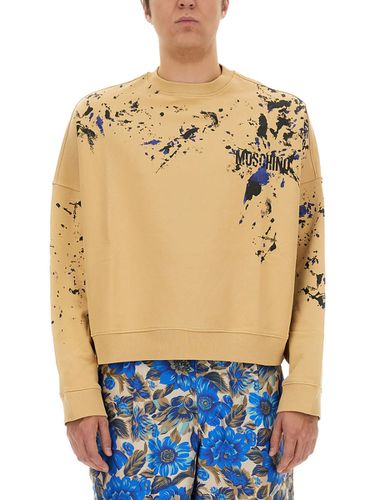 Moschino Cotton Sweatshirt - Moschino - Modalova