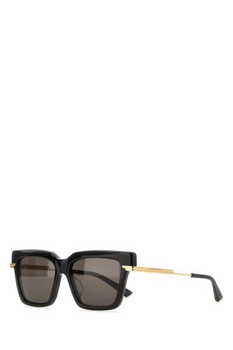 Black Acetate Sunglasses - Bottega Veneta - Modalova