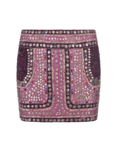 Embellished Silk Oneila Mini Skirt - Isabel Marant - Modalova