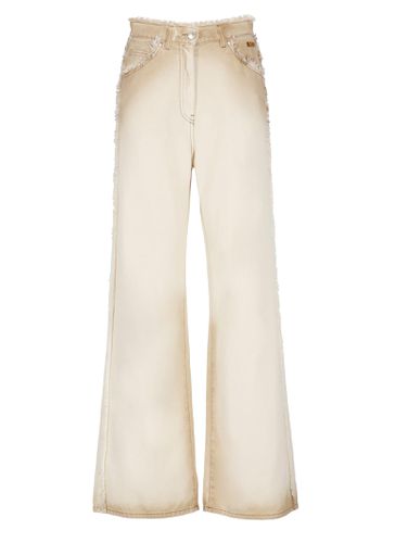 MSGM Cotton Pants - MSGM - Modalova