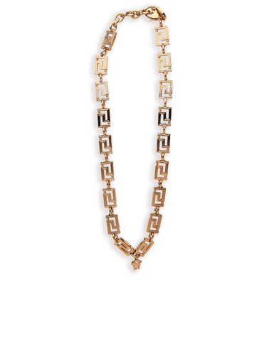 Greca Medusa Necklace In Gold Metal - Versace - Modalova