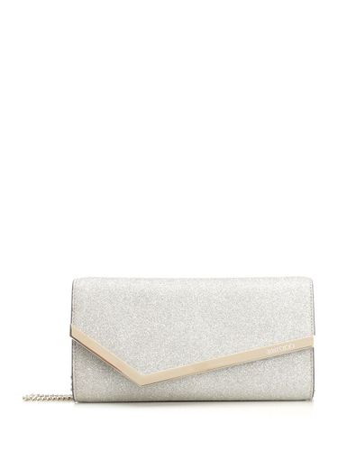 Emmie Clutch Bag With Glitter - Jimmy Choo - Modalova