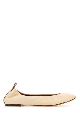 Lanvin Ivory Leather Ballerinas - Lanvin - Modalova