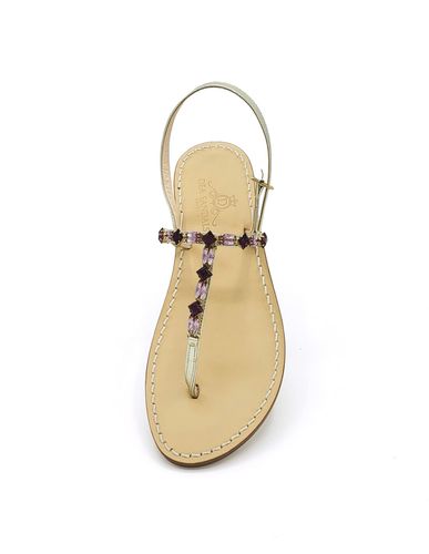 Marechiaro Purple Jewel Sandals - Dea Sandals - Modalova